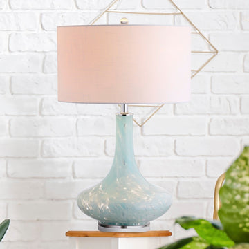 Montreal 29" Glass/Acrylic LED Table Lamp - JONATHAN Y